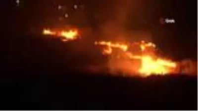 Bornova'da rekreasyon alanının üst kısmında ot yangını Bornova'da rekreasyon alanının üst kısmında ot yangını