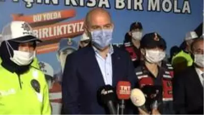 İçişleri Bakanı Süleyman Soylu havadan trafik denetimine katıldı İçişleri Bakanı Süleyman Soylu havadan trafik denetimine katıldı