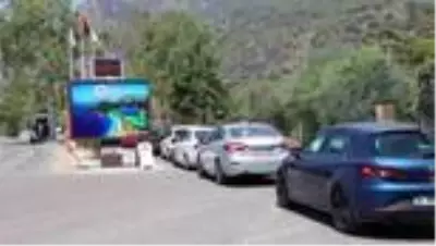 Muğla'nın turizm merkezlerinde bayram tatili yoğunluğu