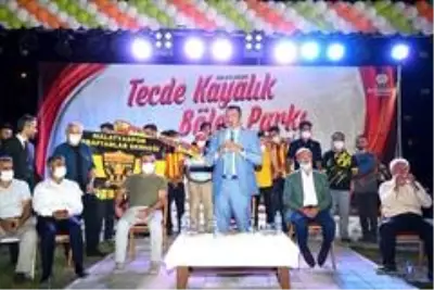 Tecde Kayalık Bölge Parkı törenle açıldı Tecde Kayalık Bölge Parkı törenle açıldı