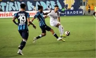 TFF 1. Lig Play-Off Finali: Adana Demirspor: 0 Fatih Karagümrük: 1 (İlk yarı)