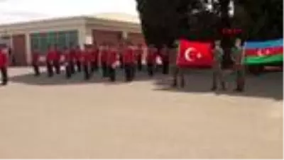 Türk Hava Kuvvetleri personeli tatbikat için Gence'de Türk Hava Kuvvetleri personeli tatbikat için Gence'de
