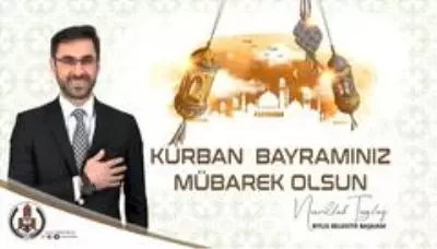 Bitlis Belediye Başkanı Tanğlay'ın Kurban Bayramı mesajı Bitlis Belediye Başkanı Tanğlay'ın Kurban Bayramı mesajı