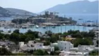 Bodrum'da sahillerde yoğunluk yaşanıyor