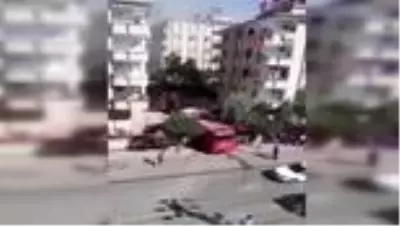 Gaziantep'te 5. katta çıkan yangın korkuttu Gaziantep'te 5. katta çıkan yangın korkuttu