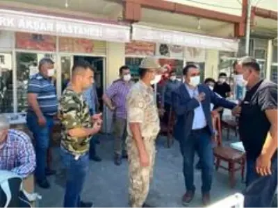 Kaymakam Tekin'den şehit ailelerine bayram ziyareti
