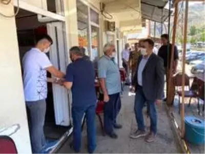 Kaymakam Tekin'den şehit ailelerine bayram ziyareti