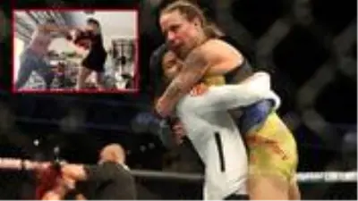 Tarihin ilk eşcinsel şampiyonu olan Amanda Nunes, 8 aylık hamile eşiyle boks antrenmanı yaptı Tarihin ilk eşcinsel şampiyonu olan Amanda Nunes, 8 aylık hamile eşiyle boks antrenmanı yaptı