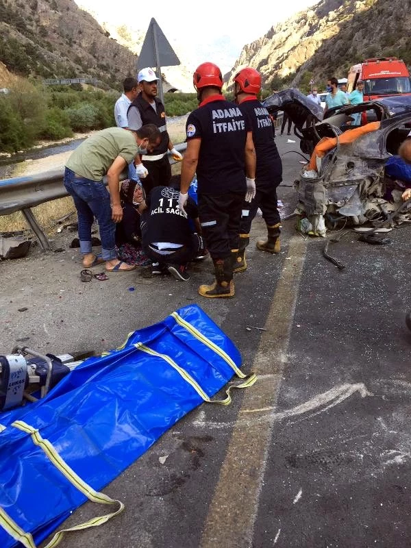 Adana'da bayram günü katliam gibi kaza: 4 kişi öldü, 2 kişi yaralandı