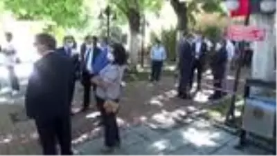 Afyonkarahisar'da bayramlaşma töreni Afyonkarahisar'da bayramlaşma töreni