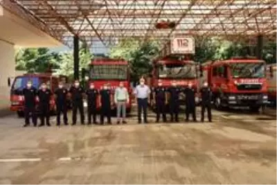 Başkanvekili Güzgülü, nöbetçi birimler ile bayramlaştı Başkanvekili Güzgülü, nöbetçi birimler ile bayramlaştı
