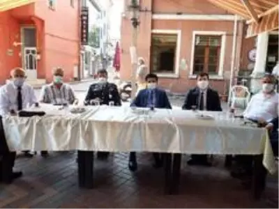 Çaycuma'da protokol bayramlaştı Çaycuma'da protokol bayramlaştı