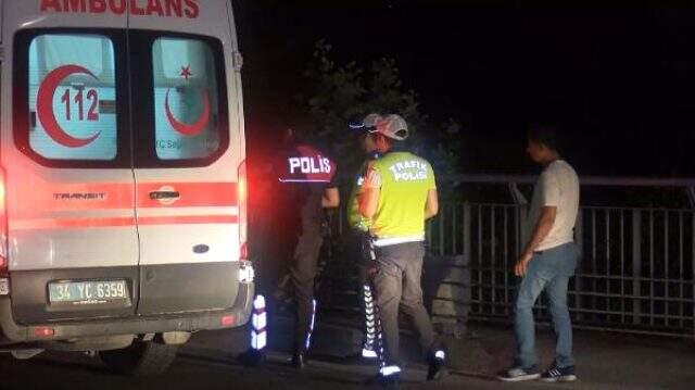Kontrolden çıkan motosiklet, bariyerlere çarptı: 2 ölü