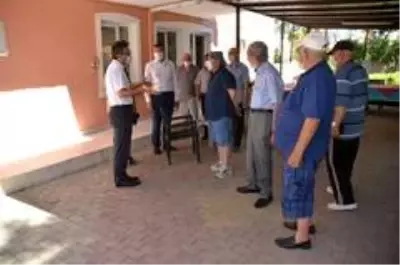 Kuşadası'nda resmi bayramlaşma Kervansaray'da yapıldı Kuşadası'nda resmi bayramlaşma Kervansaray'da yapıldı