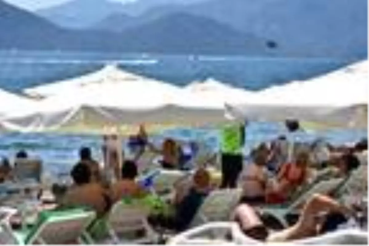 Marmaris sahillerinde bayram bereketi