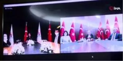 MHP'de partiler arası bayramlaşma video konferansla yapıldı MHP'de partiler arası bayramlaşma video konferansla yapıldı