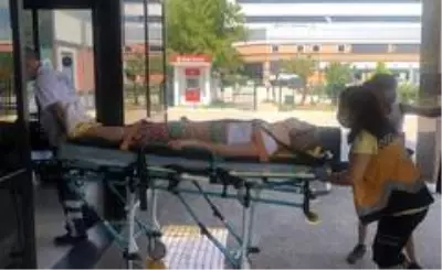 Otomobille bariyerlere çarpan genç kadın yaralandı Otomobille bariyerlere çarpan genç kadın yaralandı