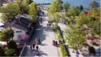 Sapanca'da bayram tatili yoğunluğu Sapanca'da bayram tatili yoğunluğu