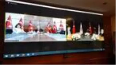 Siyasi parti heyetleri, video konferansla bayramlaştı Siyasi parti heyetleri, video konferansla bayramlaştı
