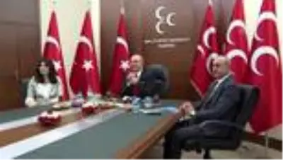 Siyasi partiler video konferans aracılığıyla bayramlaştı - MHP-ANAP Siyasi partiler video konferans aracılığıyla bayramlaştı - MHP-ANAP