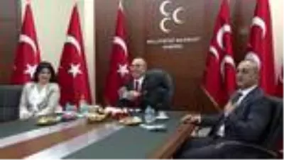 Siyasi partiler videokonferans aracılığıyla bayramlaştı - AK PARTİ-MHP Siyasi partiler videokonferans aracılığıyla bayramlaştı - AK PARTİ-MHP