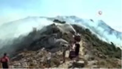 Turizm cenneti alevlere teslim oldu Turizm cenneti alevlere teslim oldu