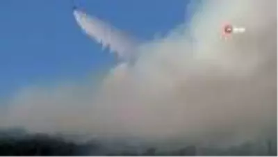 Yatağan yangını devam ediyor Yatağan yangını devam ediyor