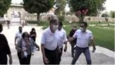 ABD'nin Ankara Büyükelçisi Satterfield ve ailesi Edirne'nin tarihi alanlarını gezdi ABD'nin Ankara Büyükelçisi Satterfield ve ailesi Edirne'nin tarihi alanlarını gezdi