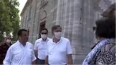 ABD'nin Ankara Büyükelçisi Satterfield ve ailesi Edirne'nin tarihi alanlarını gezdi ABD'nin Ankara Büyükelçisi Satterfield ve ailesi Edirne'nin tarihi alanlarını gezdi