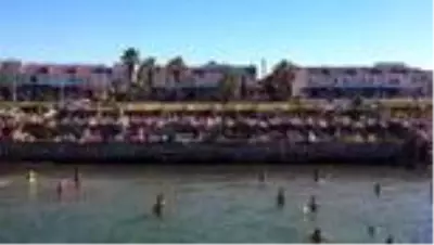 Son dakika haberleri: Ayvalık plajlarına bayram tatilinde yoğun ilgi Son dakika haberleri: Ayvalık plajlarına bayram tatilinde yoğun ilgi