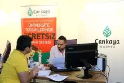 Çankaya'dan üniversite tercihlerinde ücretsiz hizmet Çankaya'dan üniversite tercihlerinde ücretsiz hizmet