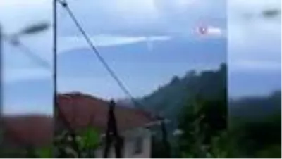 Çayeli'de çıkan hortum korkuttu Çayeli'de çıkan hortum korkuttu