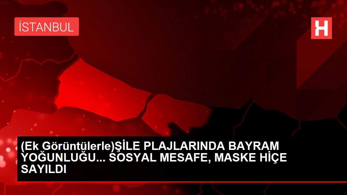 (Ek Görüntülerle)ŞİLE PLAJLARINDA BAYRAM YOĞUNLUĞU... SOSYAL MESAFE, MASKE HİÇE SAYILDI (Ek Görüntülerle)ŞİLE PLAJLARINDA BAYRAM YOĞUNLUĞU... SOSYAL MESAFE, MASKE HİÇE SAYILDI