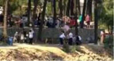Kurbanlıklarını kesenler Aydos Ormanı'na koştu Kurbanlıklarını kesenler Aydos Ormanı'na koştu