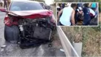 Makas atarak ilerleyen otomobil, zincirlemeye kazaya neden oldu: 18 kişi yaralandı Makas atarak ilerleyen otomobil, zincirlemeye kazaya neden oldu: 18 kişi yaralandı