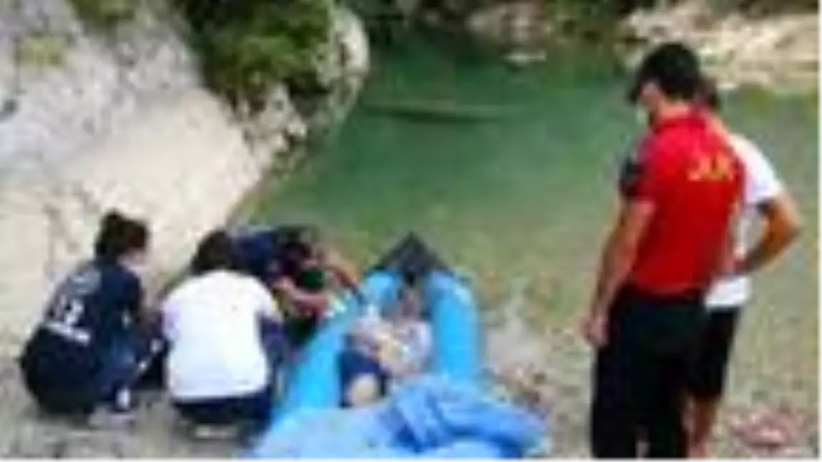 Serinlemek için girdiği kanyonda boğuldu