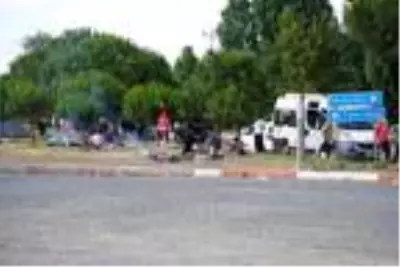 Tekirdağ sahillerine tatilci akını Tekirdağ sahillerine tatilci akını