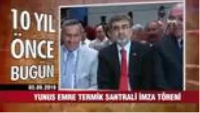 10 yıl önce bugün neler oldu ? 10 yıl önce bugün neler oldu ?