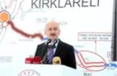 Bakan Karaismailoğlu, İstanbul-Edirne 1saat 20 dakikaya düşecek Bakan Karaismailoğlu, İstanbul-Edirne 1saat 20 dakikaya düşecek
