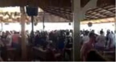 Çeşme'de maske ve sosyal mesafe denetiminde ceza
