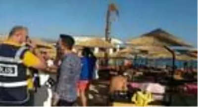 Çeşme'de maske ve sosyal mesafe denetiminde ceza
