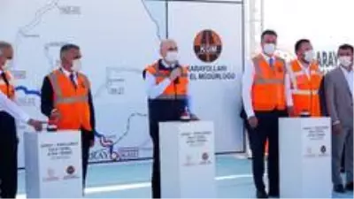 Saray Kırklareli yolunun temelini Bakan Karaismailoğlu attı Saray Kırklareli yolunun temelini Bakan Karaismailoğlu attı