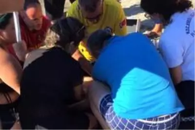 Serinlemek için denize giren çocuk boğuldu Serinlemek için denize giren çocuk boğuldu