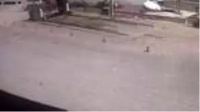 Sivas'ta 3 kişinin yaralandığı kaza kamerada