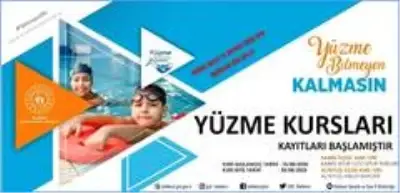 Balıkesir'de çocuklar için yüzme kursları başlıyor Balıkesir'de çocuklar için yüzme kursları başlıyor