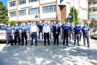 Başkan Kavuş, belediye personeliyle bayramlaştı Başkan Kavuş, belediye personeliyle bayramlaştı