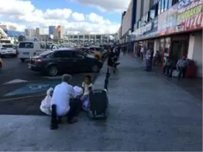 Bayram dönüşü otogarda hareketlilik sürüyor Bayram dönüşü otogarda hareketlilik sürüyor