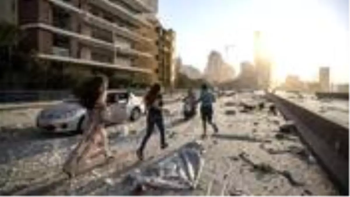 Beyrut'taki patlamalarda 2 Türk vatandaşı yaralandı