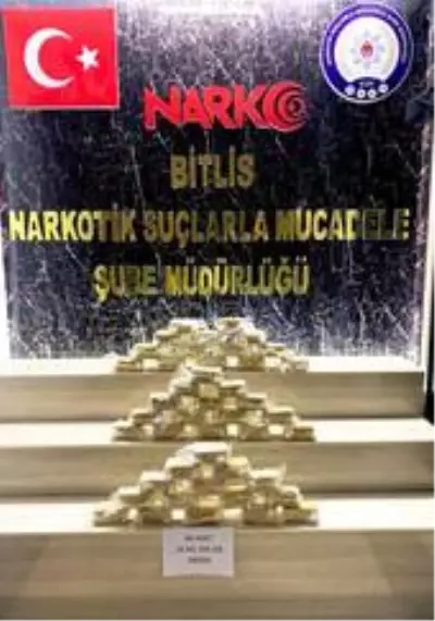 Bitlis'te 24 kilo 200 gram eroin ele geçirildi Bitlis'te 24 kilo 200 gram eroin ele geçirildi