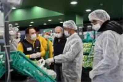 Çapraz gıda denetimi yapıldı Çapraz gıda denetimi yapıldı